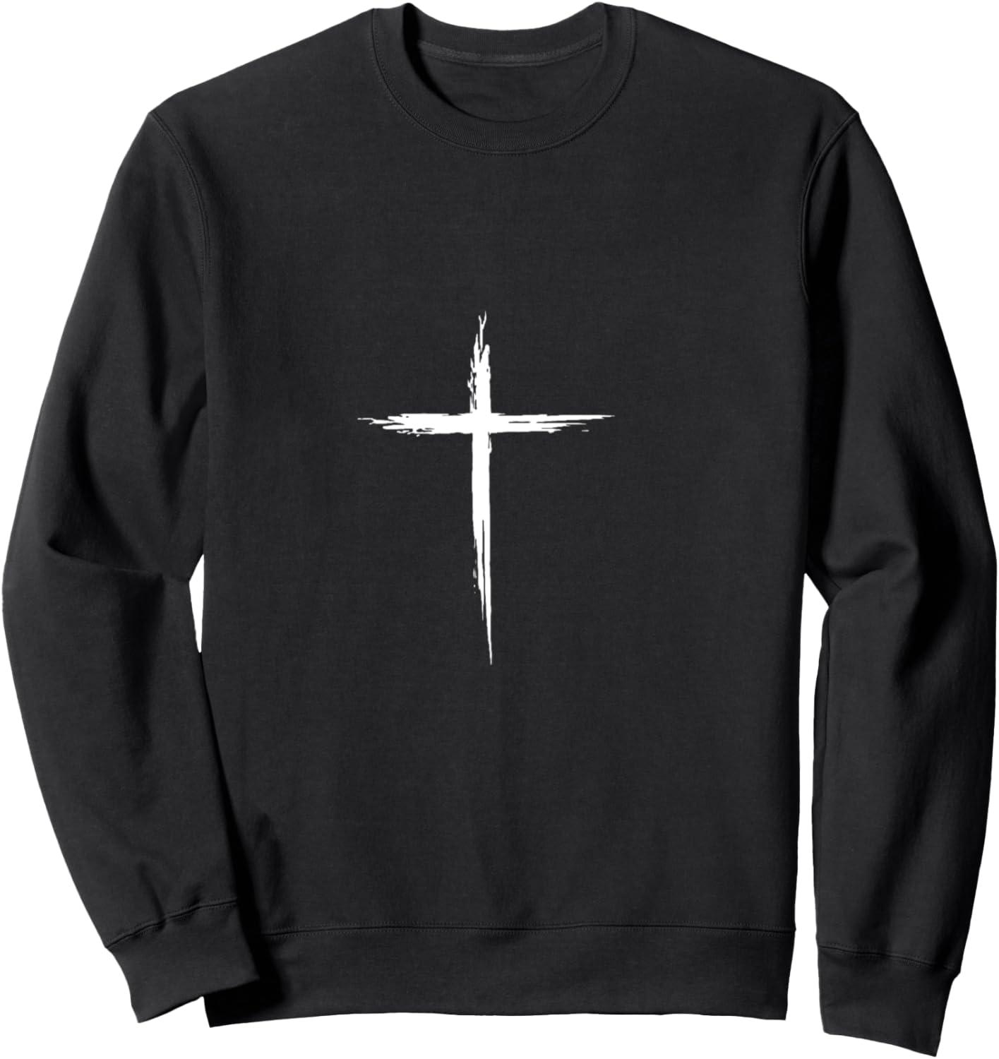 Cross of God Cell Phone Case - - Jesus Cross Sweatshirt - Sweatshirt | Black