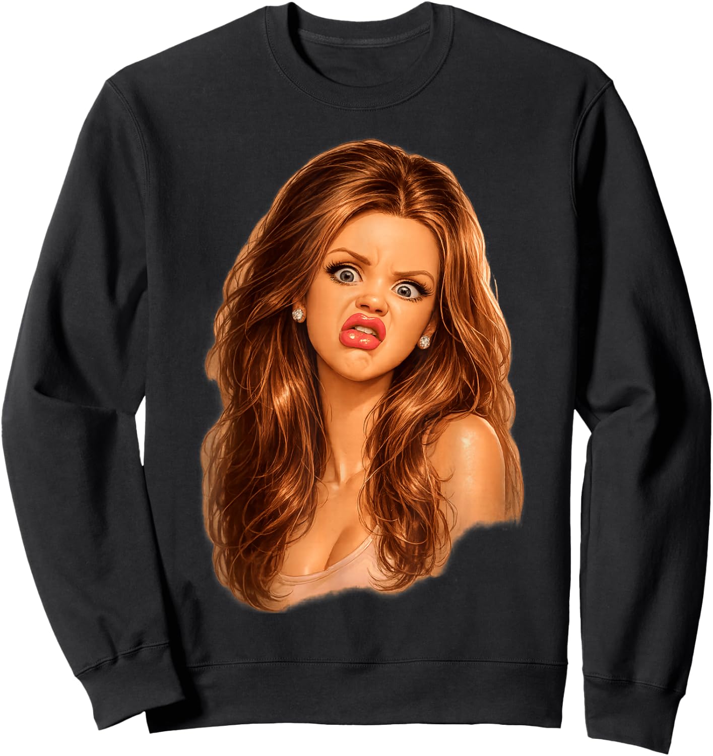 Genervte Diva - Sarkasmus arrogant & lustig mit Humor Sweatshirt - Sweatshirt | Black