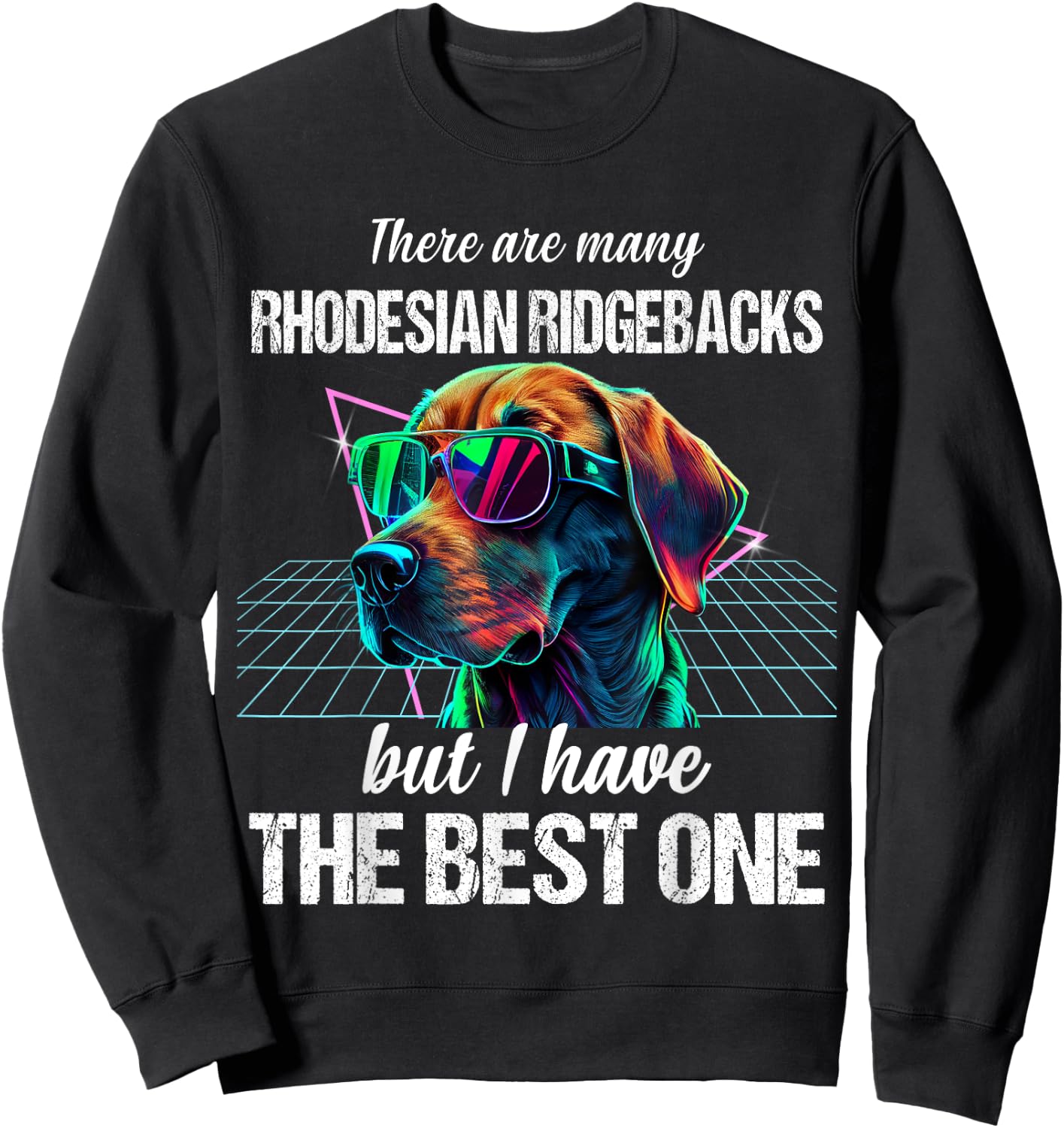 Rhodesian Ridgeback Dog Rhodesian Ridgebacks Sweatshirt - Sweatshirt | Black