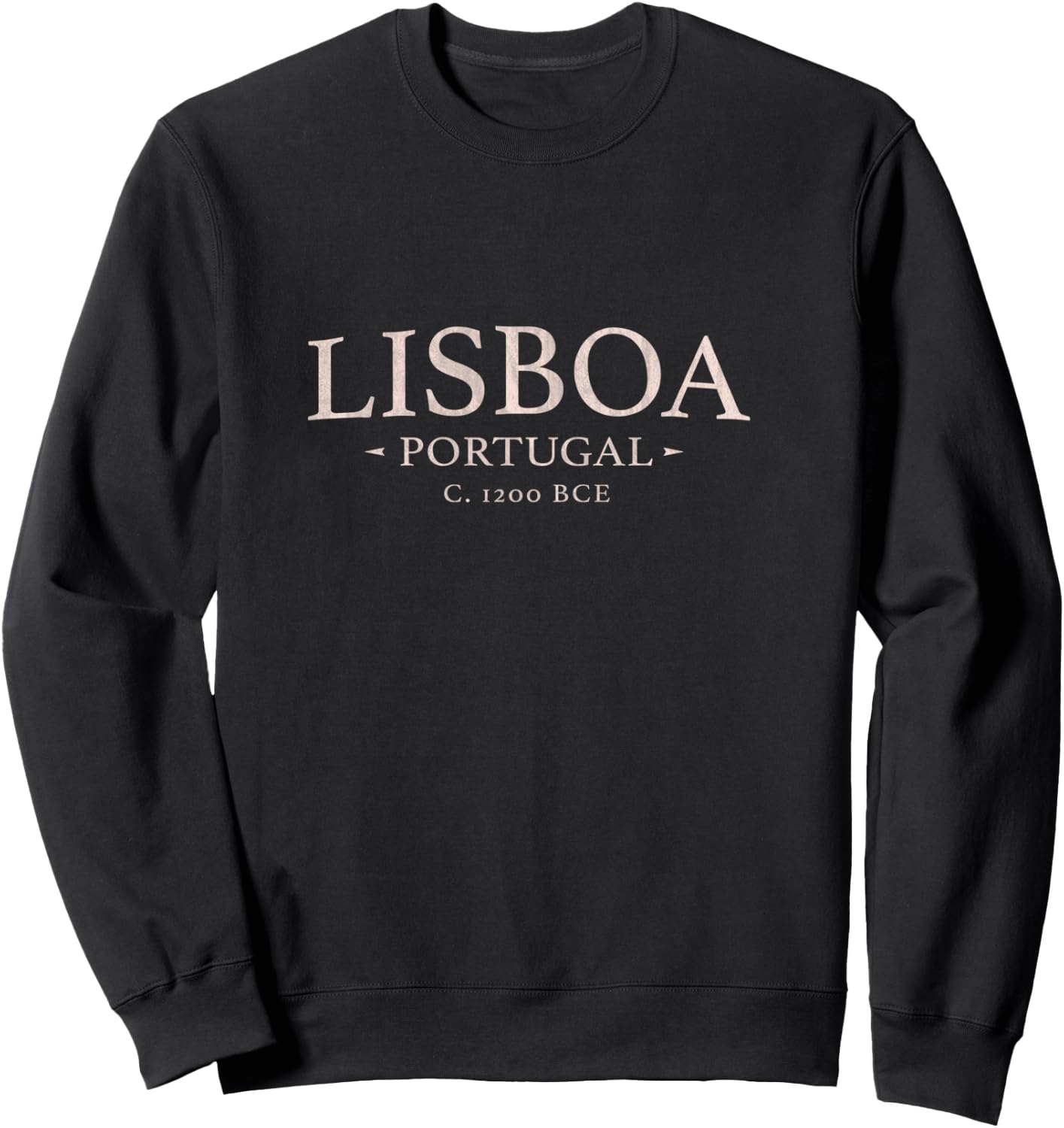Lisboa Portugal - Singles Lisbon Portugal Sweatshirt - Sweatshirt | Black