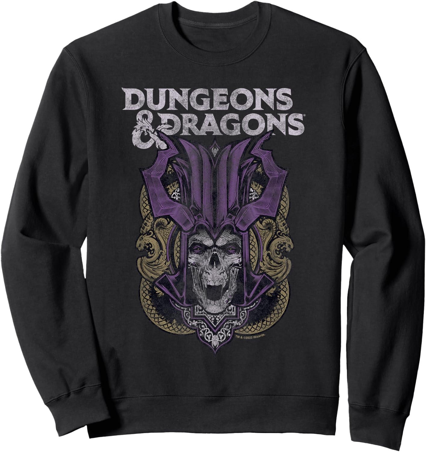 Dungeons & Dragons Acererak Lich , Black, S Sweatshirt - Sweatshirt | Black