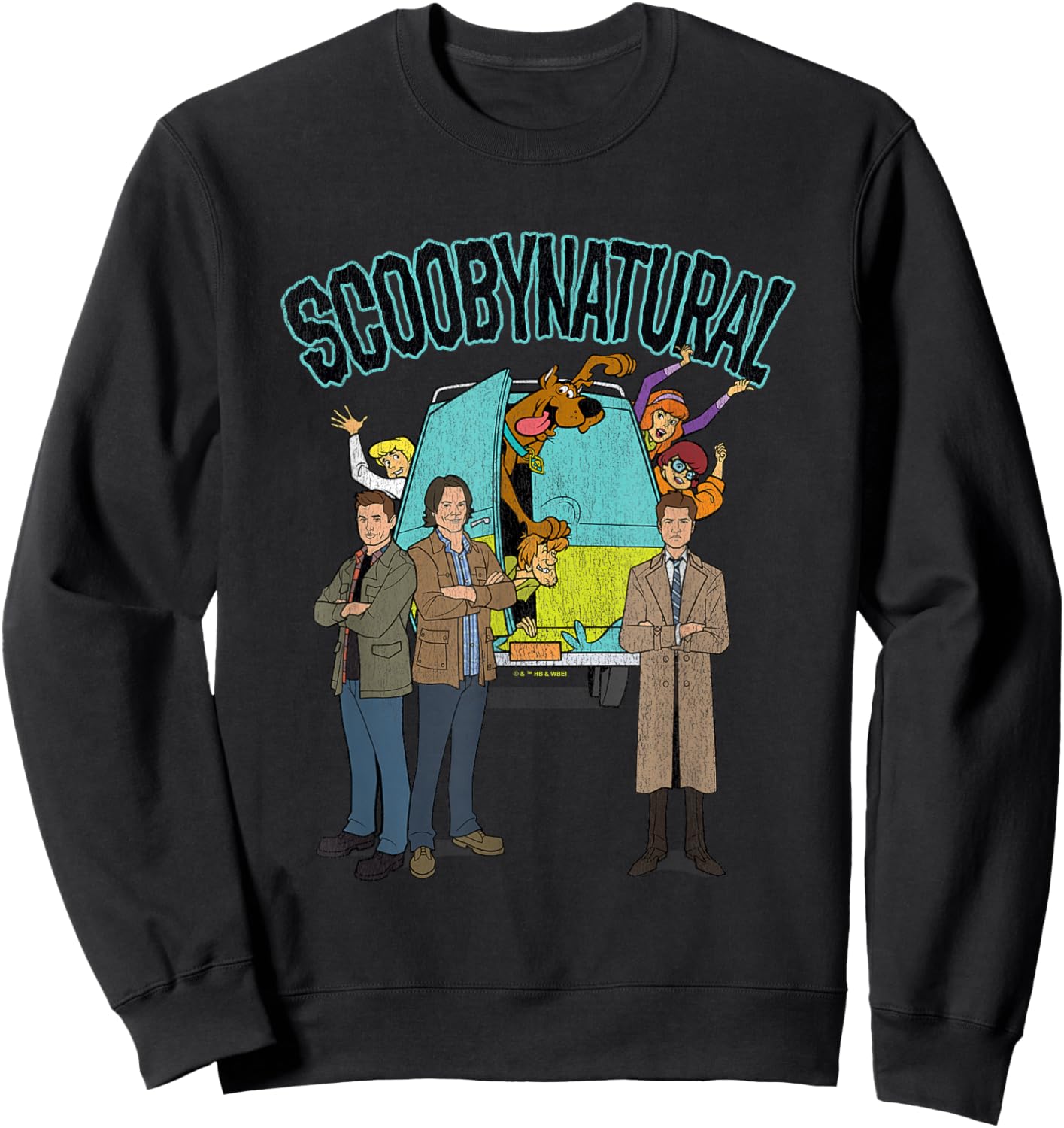 Scooby-Doo Scoobynitual Supernatural Mystery Ride , black Sweatshirt - Sweatshirt | Black