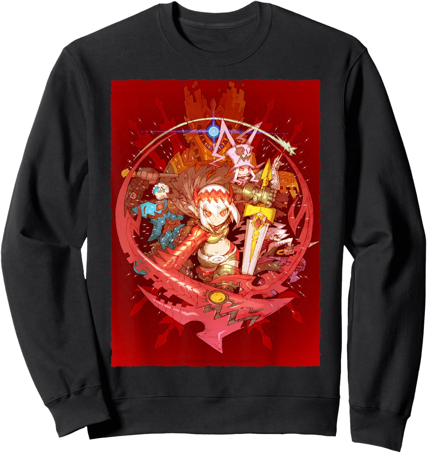 Dragon Marked for Death Package Illustration Sweatshirt - Sweatshirt | Black