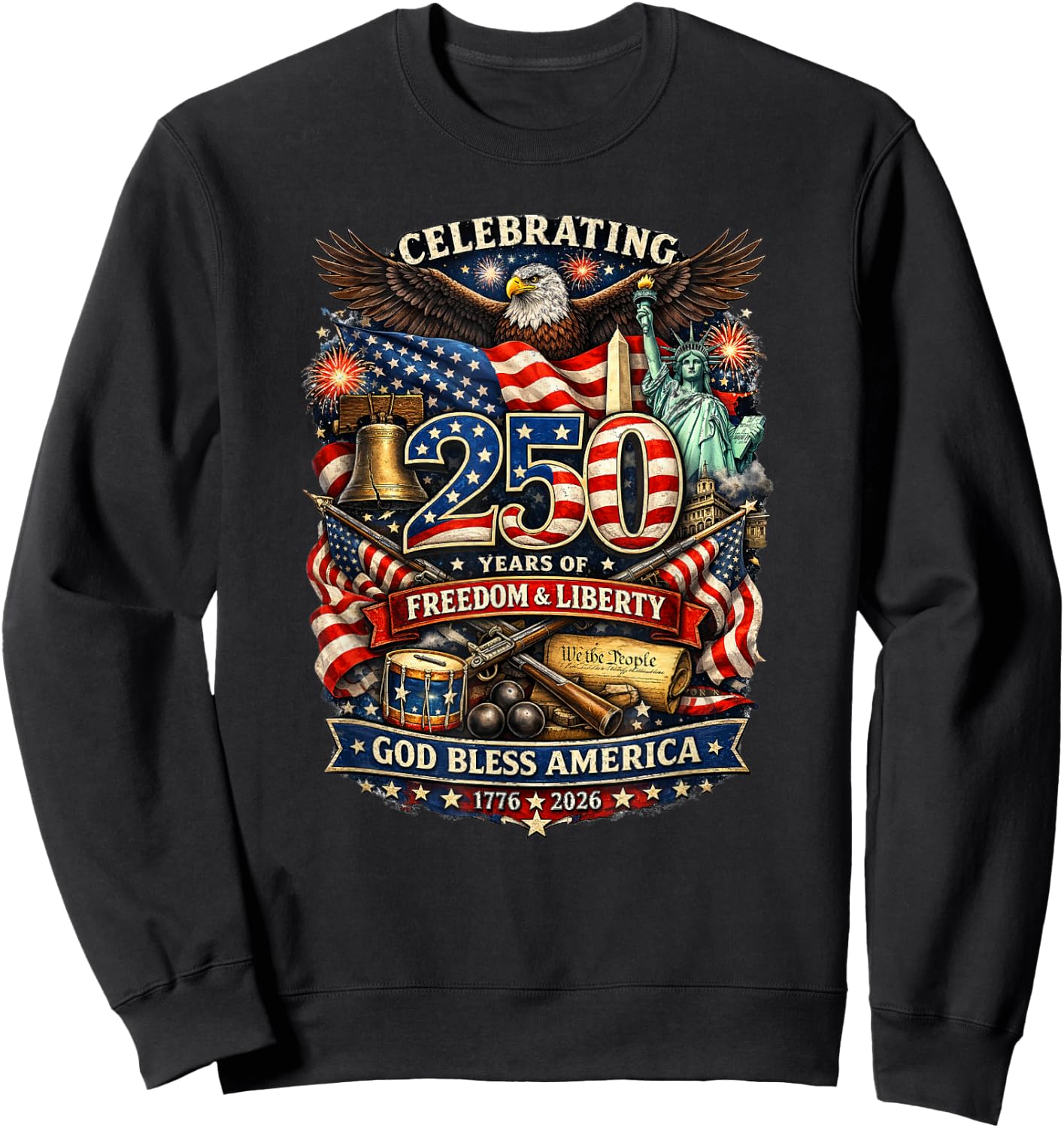250 Anniversary Sweatshirt - Sweatshirt | Black