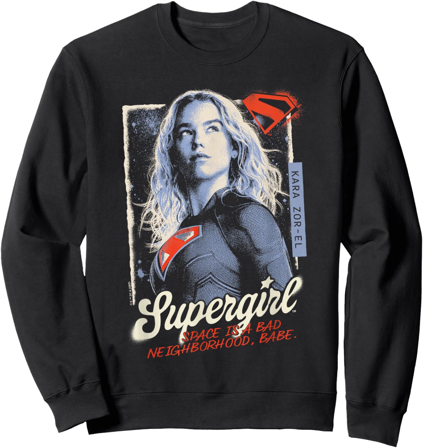 Supergirl 2026 Punk Babe Sweatshirt - Sweatshirt | Black