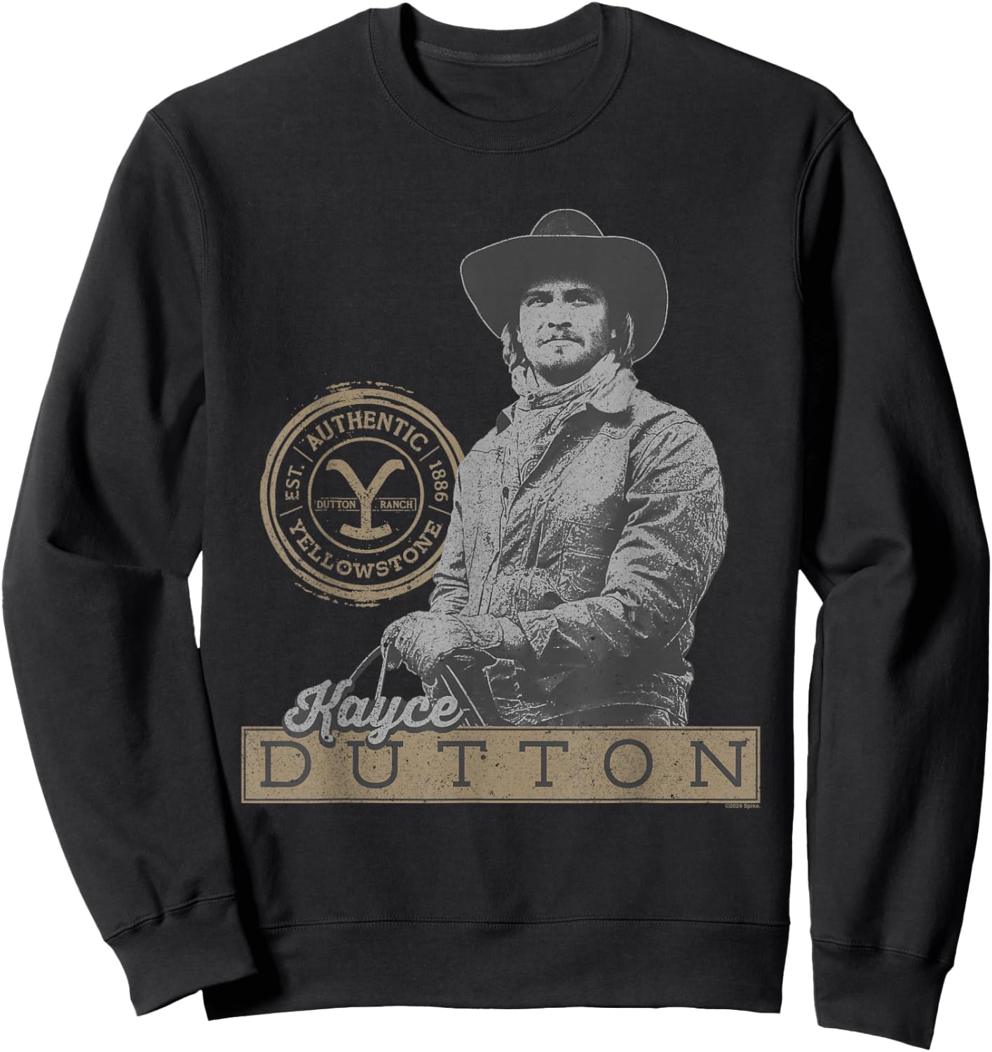 Yellowstone Kayce Dutton Sweatshirt - Sweatshirt | Black
