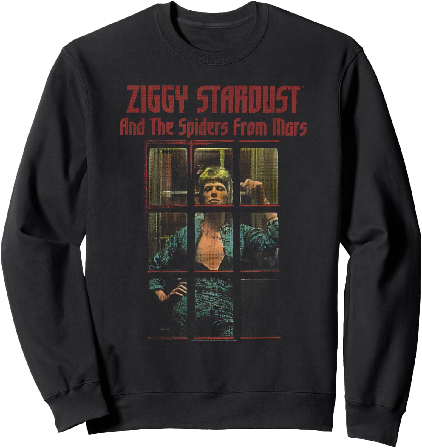 David Bowie - And the spiders of Mars , Black Sweatshirt - Sweatshirt | Black