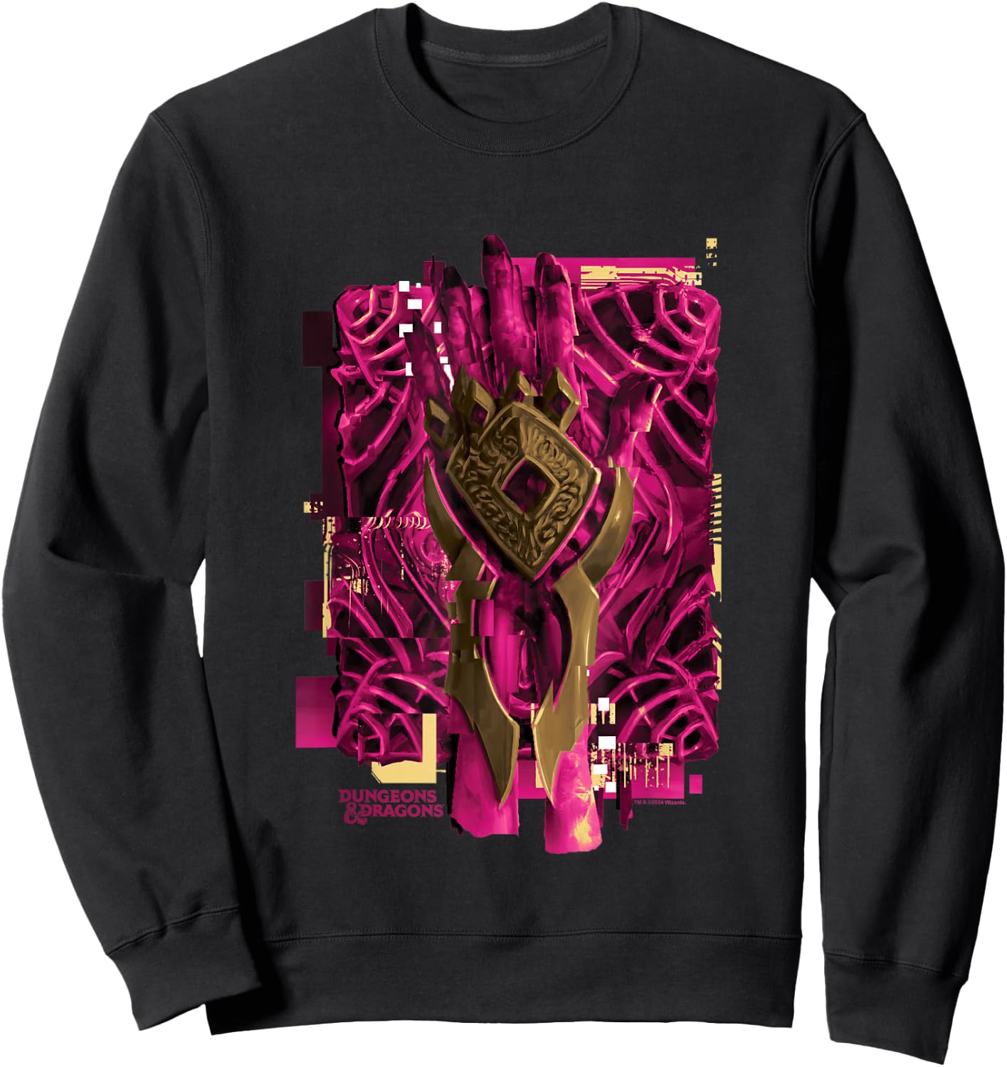 Dungeons & Dragons Hand Armor Vecna Vintage Sweatshirt - Sweatshirt | Black