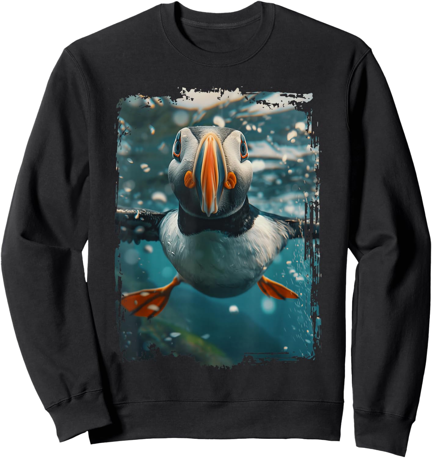 Atlantic Puffin Sweatshirt - Sweatshirt | Black