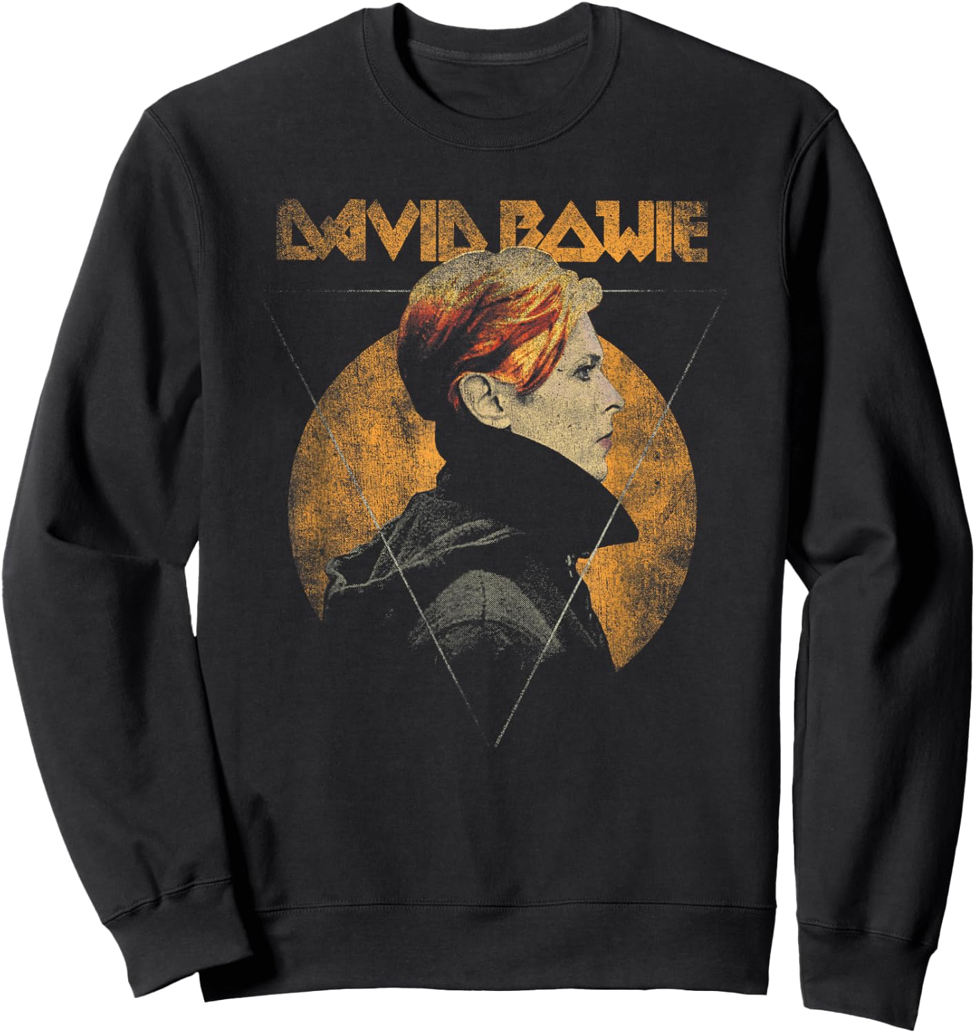 David Bowie - Triangle , black Sweatshirt - Sweatshirt | Black