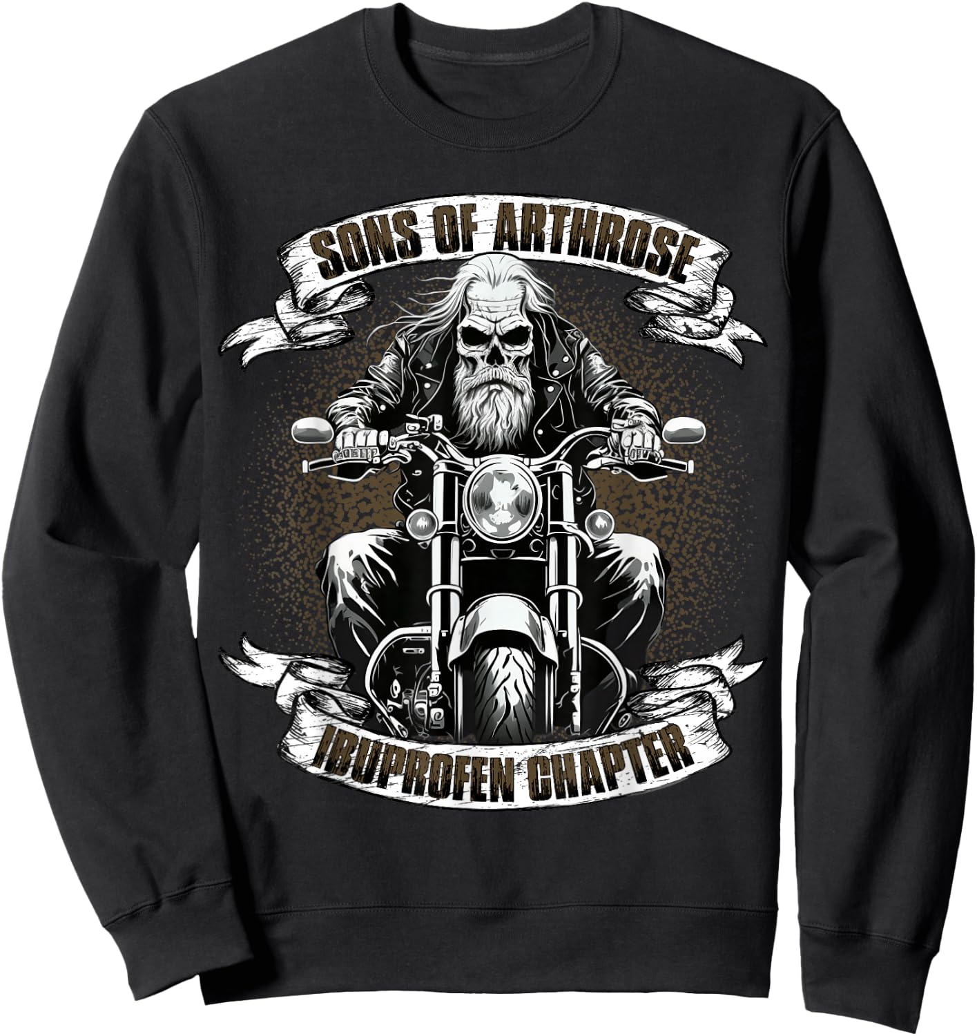 Sons of Arthrose - Ibuprofen Chapter Biker Motorradfahrer Sweatshirt - Sweatshirt | Black