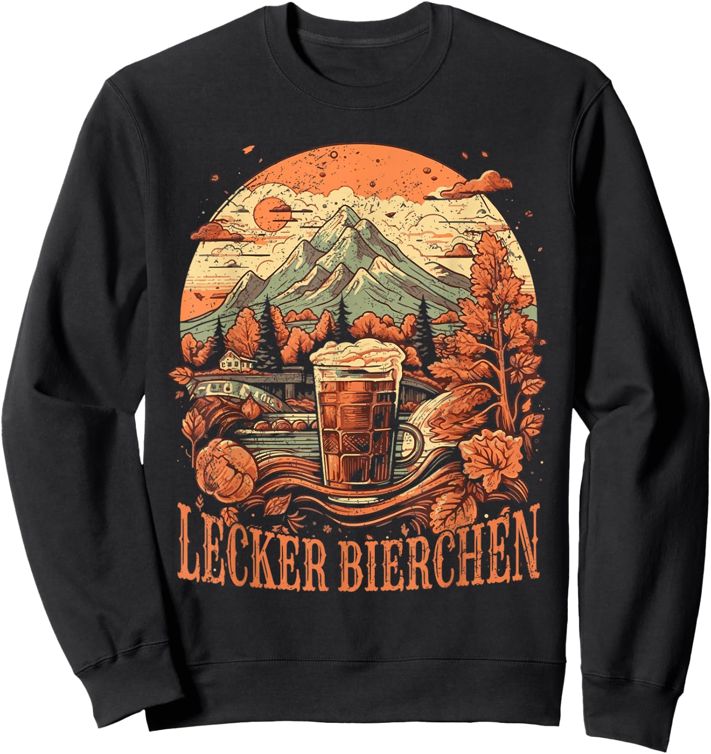 Lecker Bierchen Sweatshirt - Sweatshirt | Black