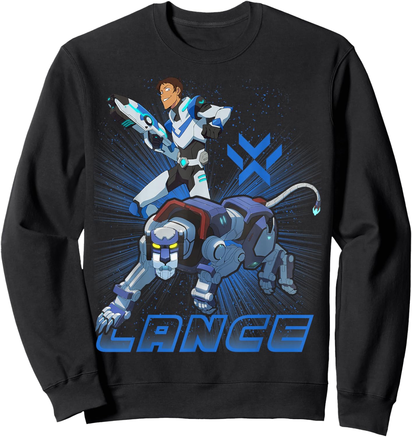 Voltron: Legendary Defender Paladin Lance Sweatshirt - Sweatshirt | Black