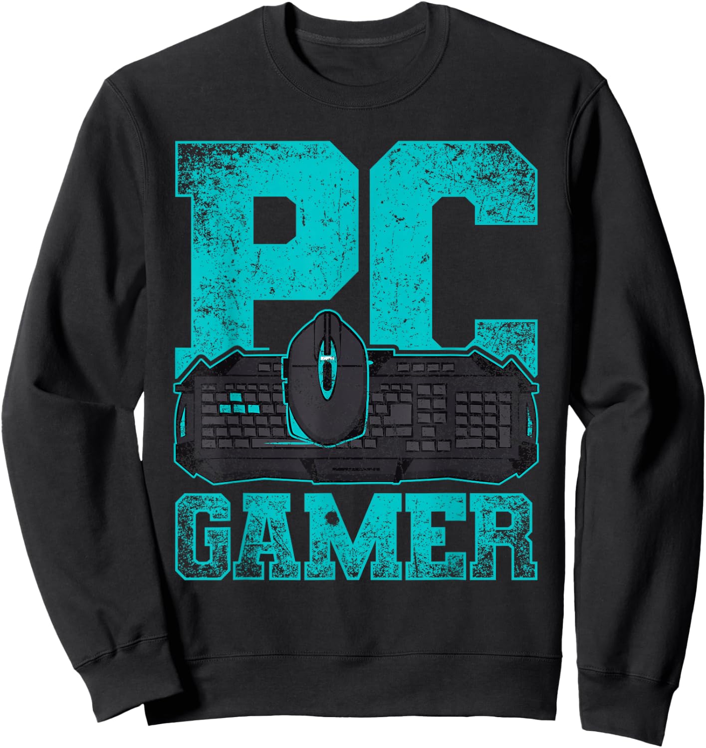 Gamer Sport Computer Games Player Gift PC Gaming Sweatshirt - Sweatshirt | Black