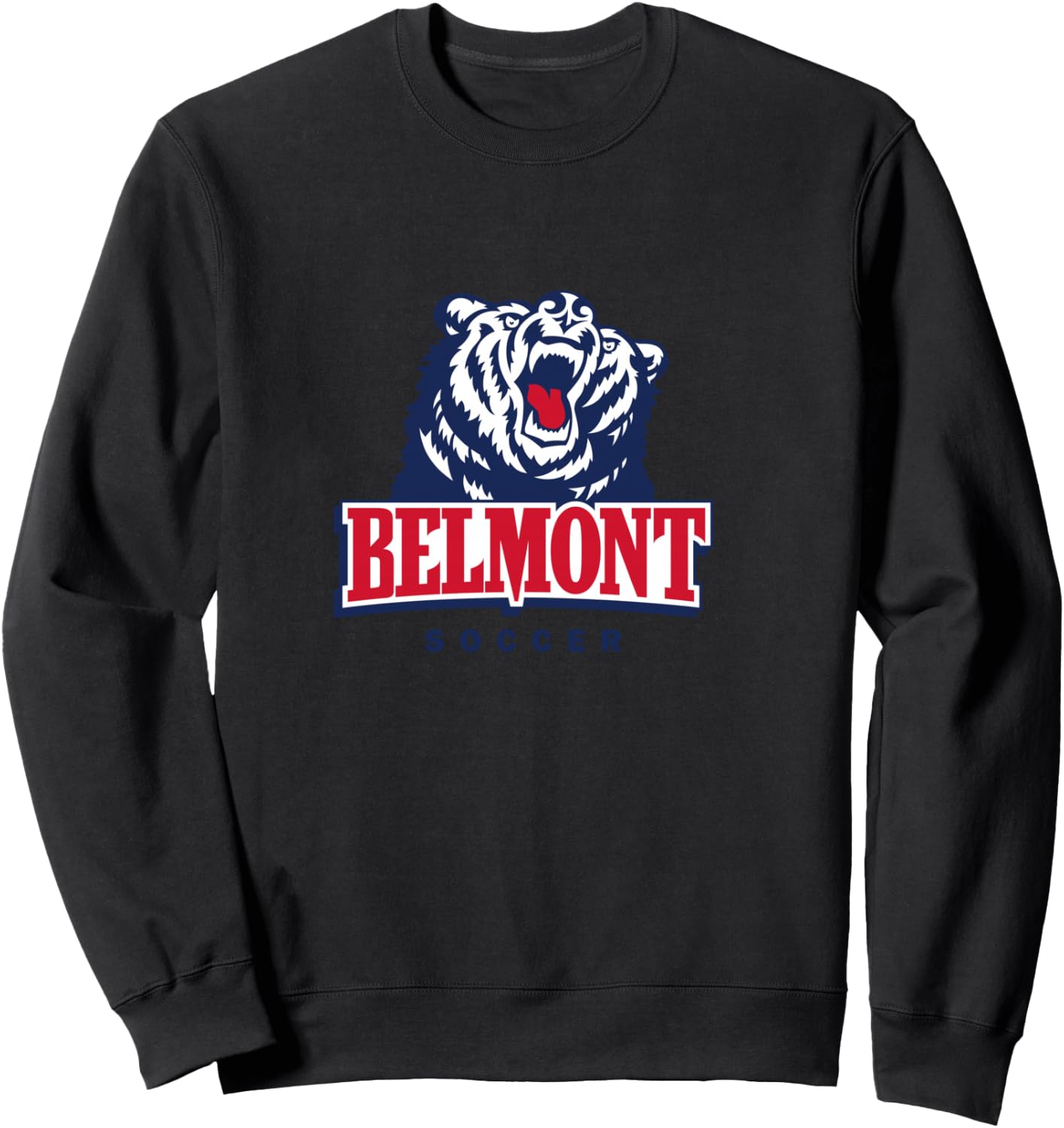 Belmont University Soccer Bruins Apparel Fans Sweatshirt - Sweatshirt | Black