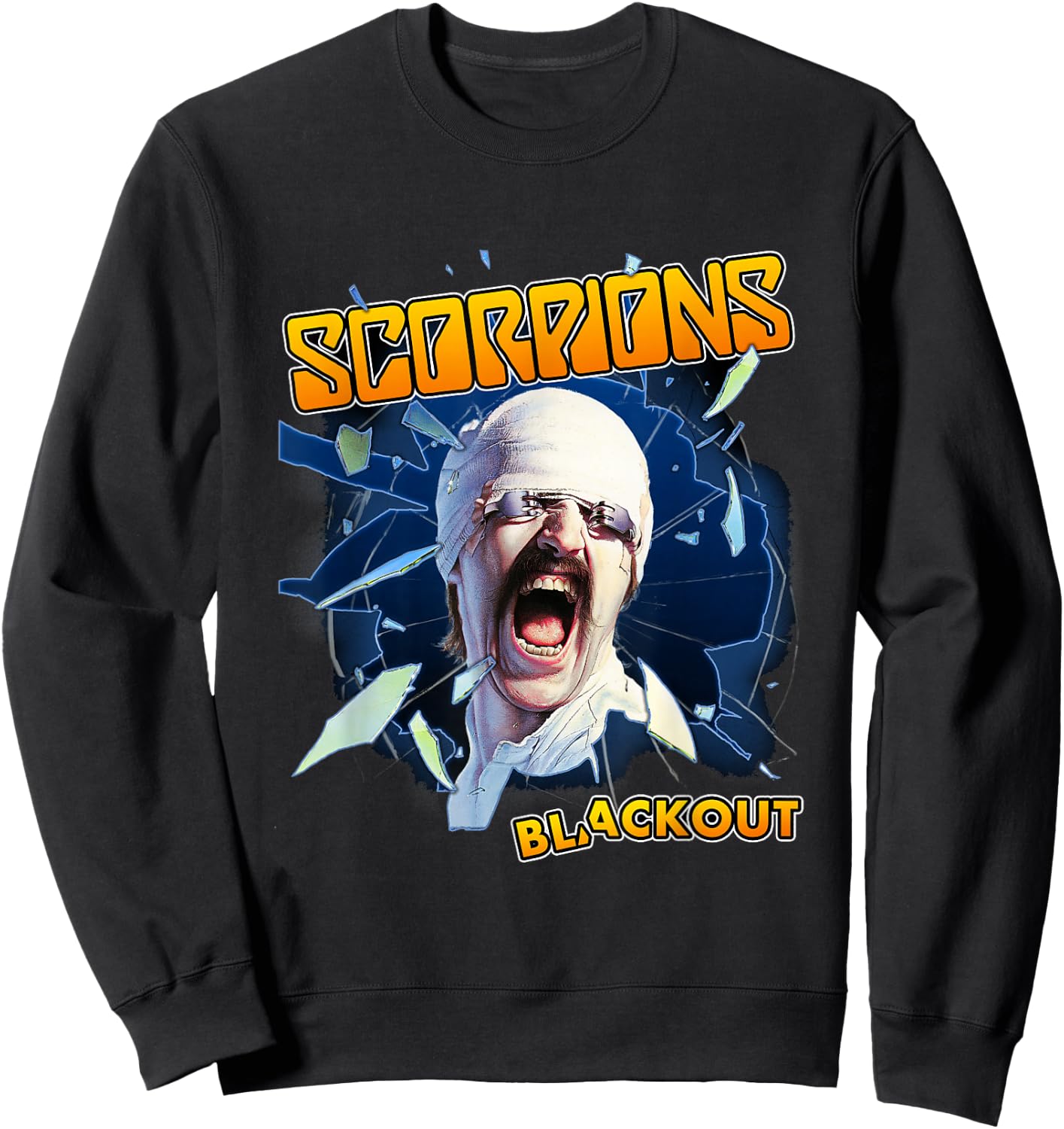 Offizielle Scorpions , Schwarz, , Kurzarm, S, EU 41/15, Klassisch, Musik, Scorpions-Fans Sweatshirt - Sweatshirt | Black