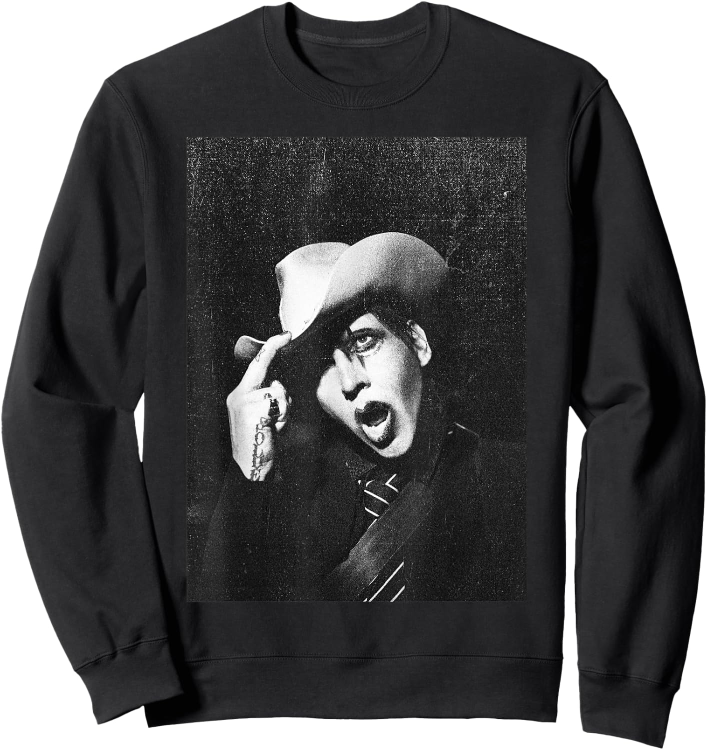 Marilyn Manson - Cowboy , black Sweatshirt - Sweatshirt | Black