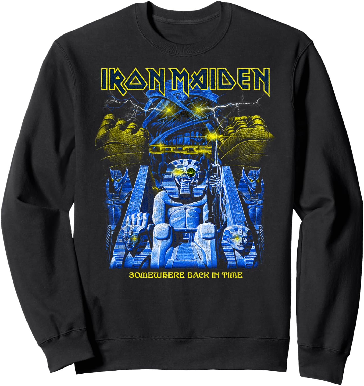 Iron Maiden - Back In Time Mummy Sweatshirt - Sweatshirt | Black