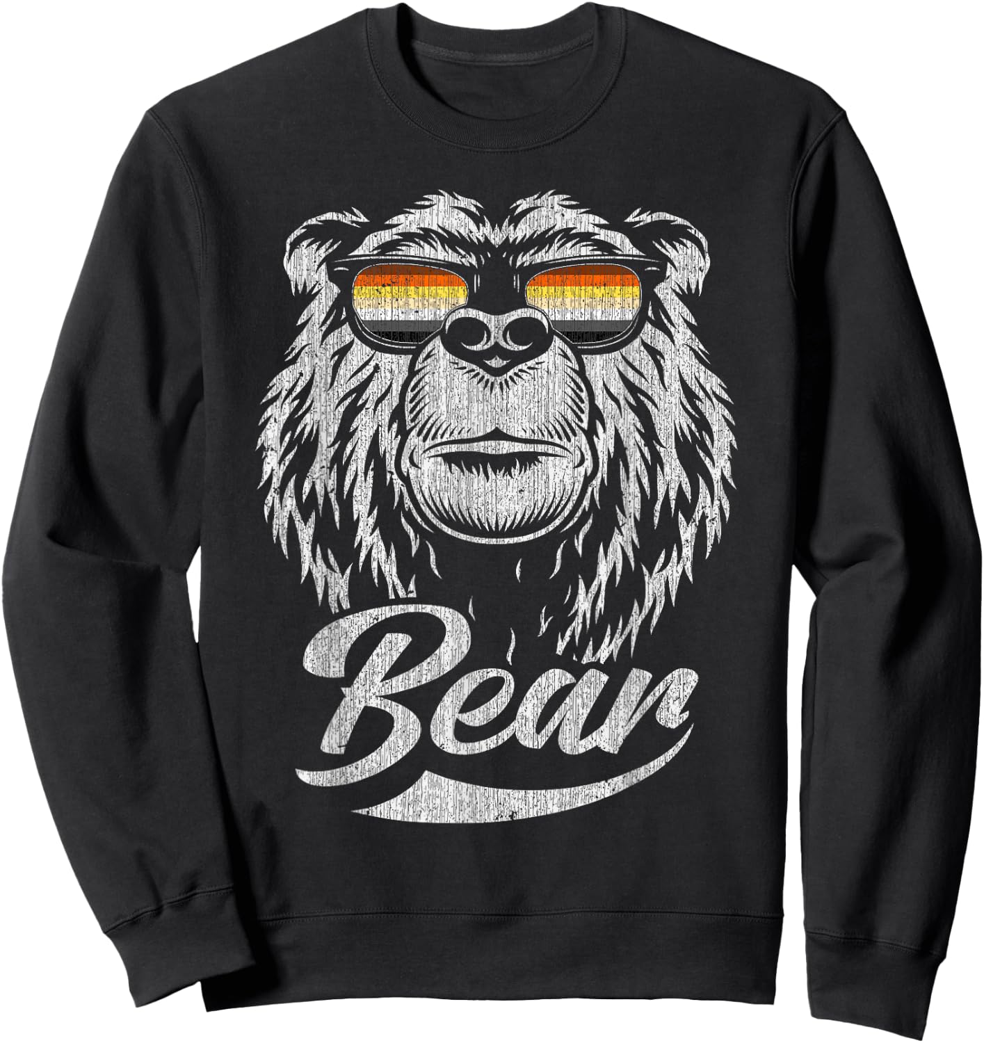 Gay Bear Community Bär mit Brille Sweatshirt - Sweatshirt | Black