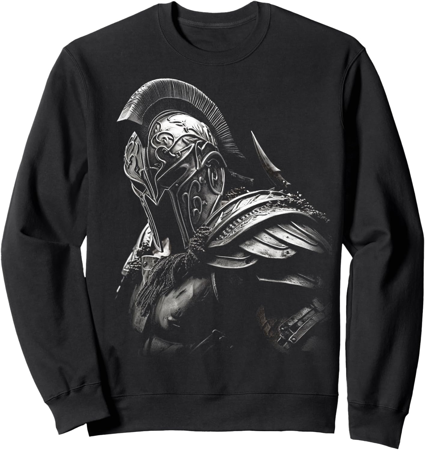 Spartan Patriotic Molon Labe Spartan Greek , Black, S Sweatshirt - Sweatshirt | Black