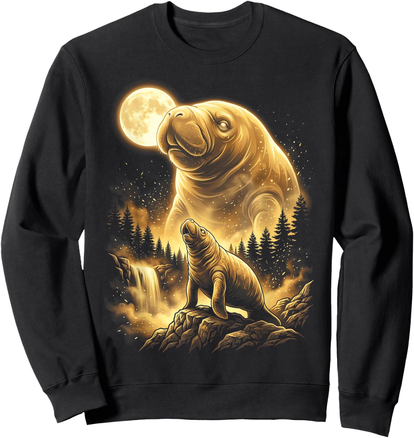 T-Shirt Sweatshirt - Sweatshirt | Black