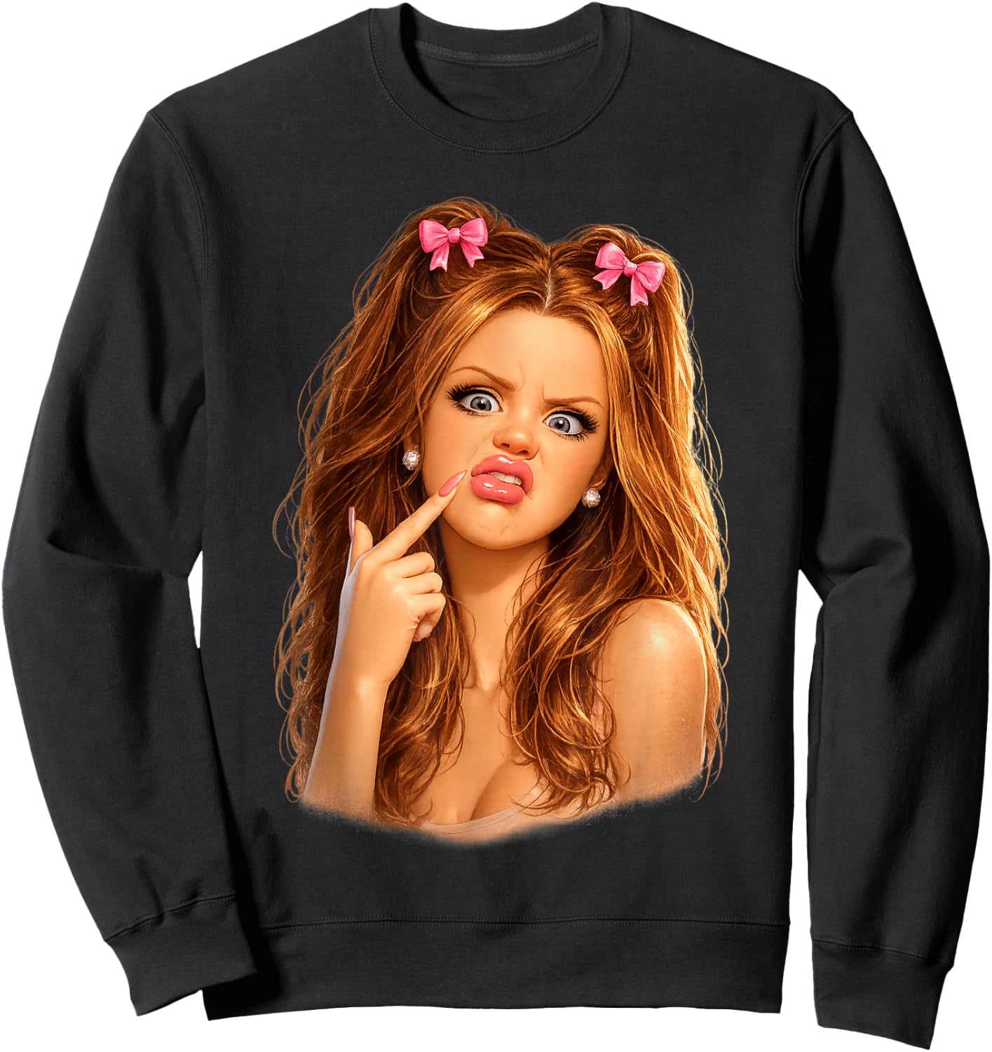Genervte Diva - Sarkasmus arrogant & lustig mit Humor Sweatshirt - Sweatshirt | Black