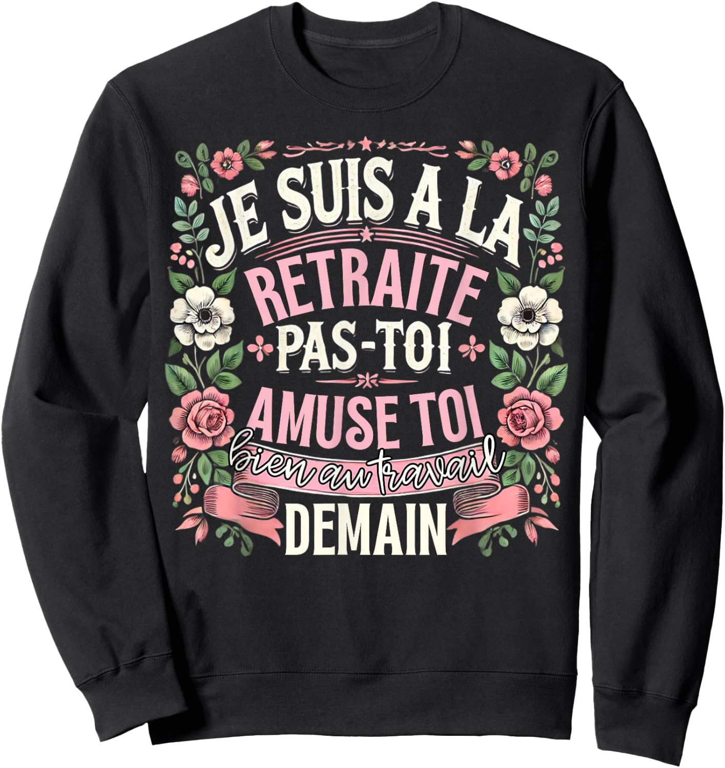 Retirement 2025 Women Retired 2025 , Black, S Sweatshirt - Sweatshirt | Black