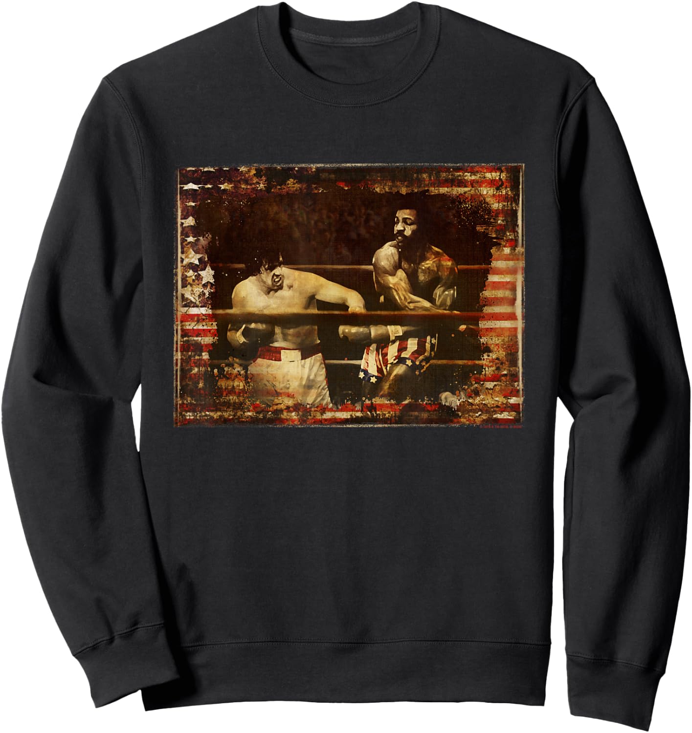 Rocky Apollo Creed Upper Hand Sweatshirt - Sweatshirt | Black