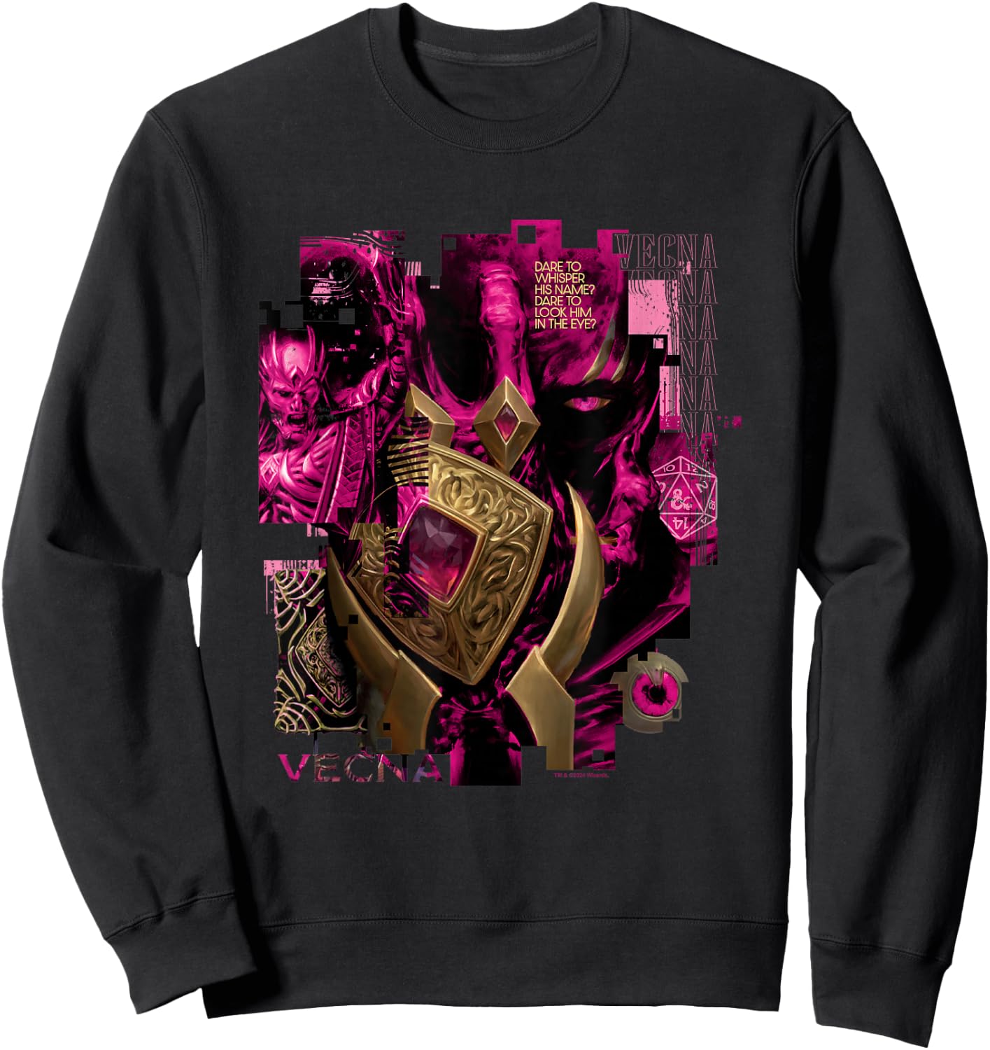 Dungeons & Dragons Vecna Dare To Whisper His Name? Sweatshirt - Sweatshirt | Black