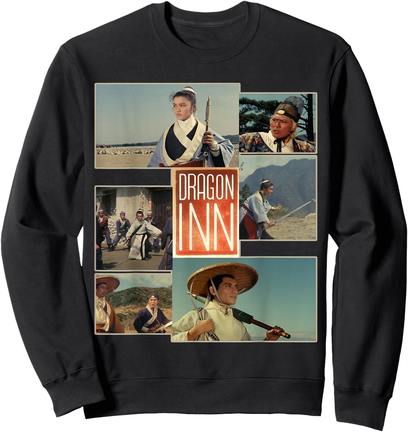 Dragon Inn Classic Kung Fu Movie Sweatshirt - Sweatshirt | Black