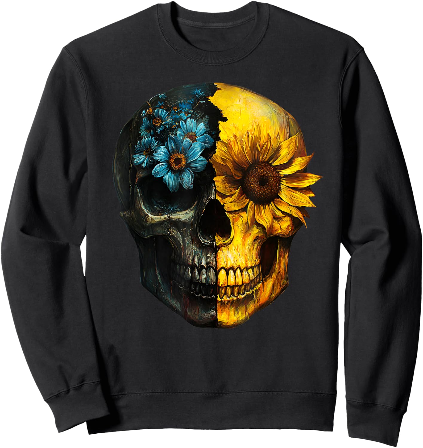 1,2,3 Rock Music Style ist für Sie da Sweatshirt - Sweatshirt | Black