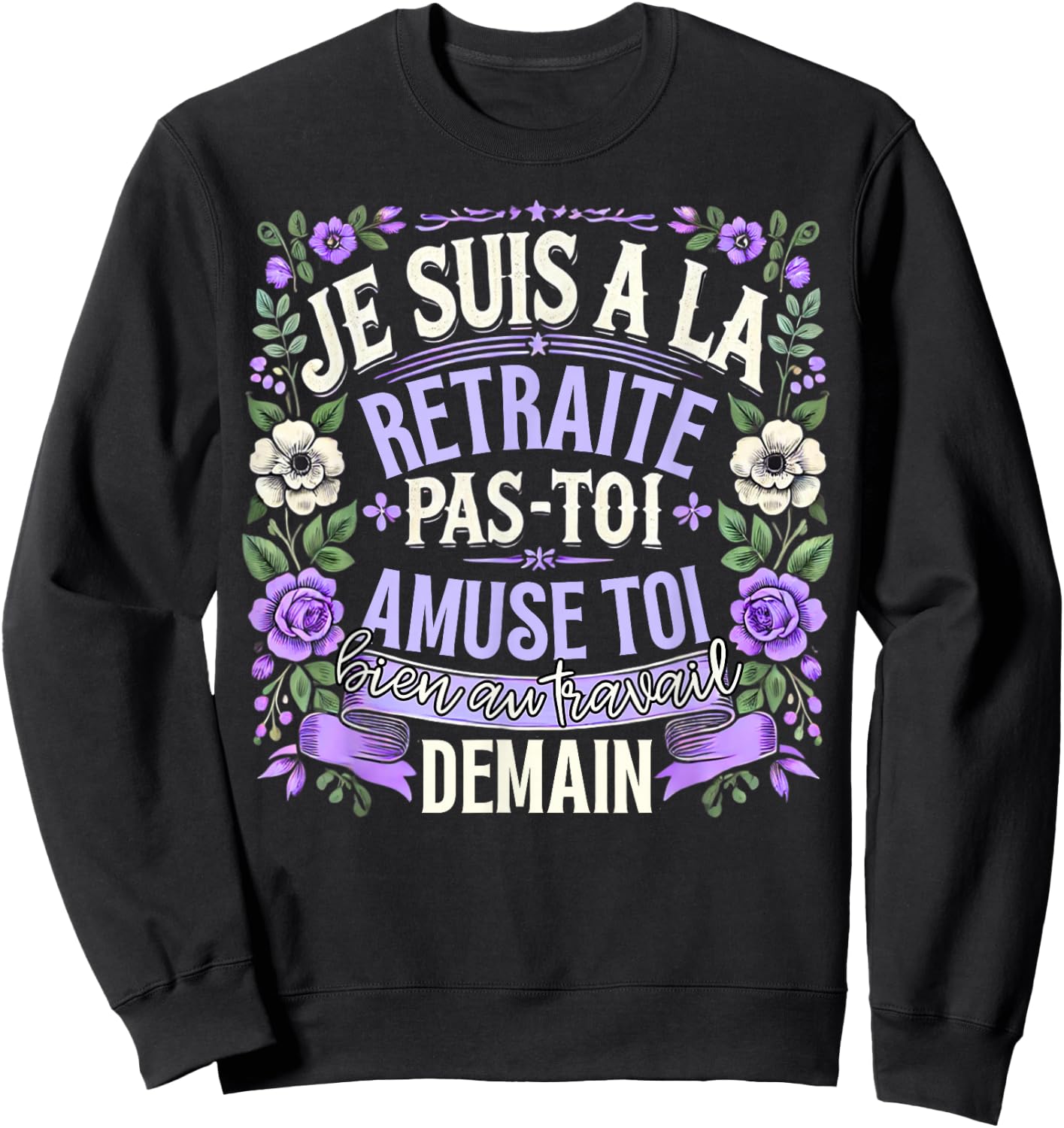 Retirement 2025 Women Retired 2025 , Black, S Sweatshirt - Sweatshirt | Black