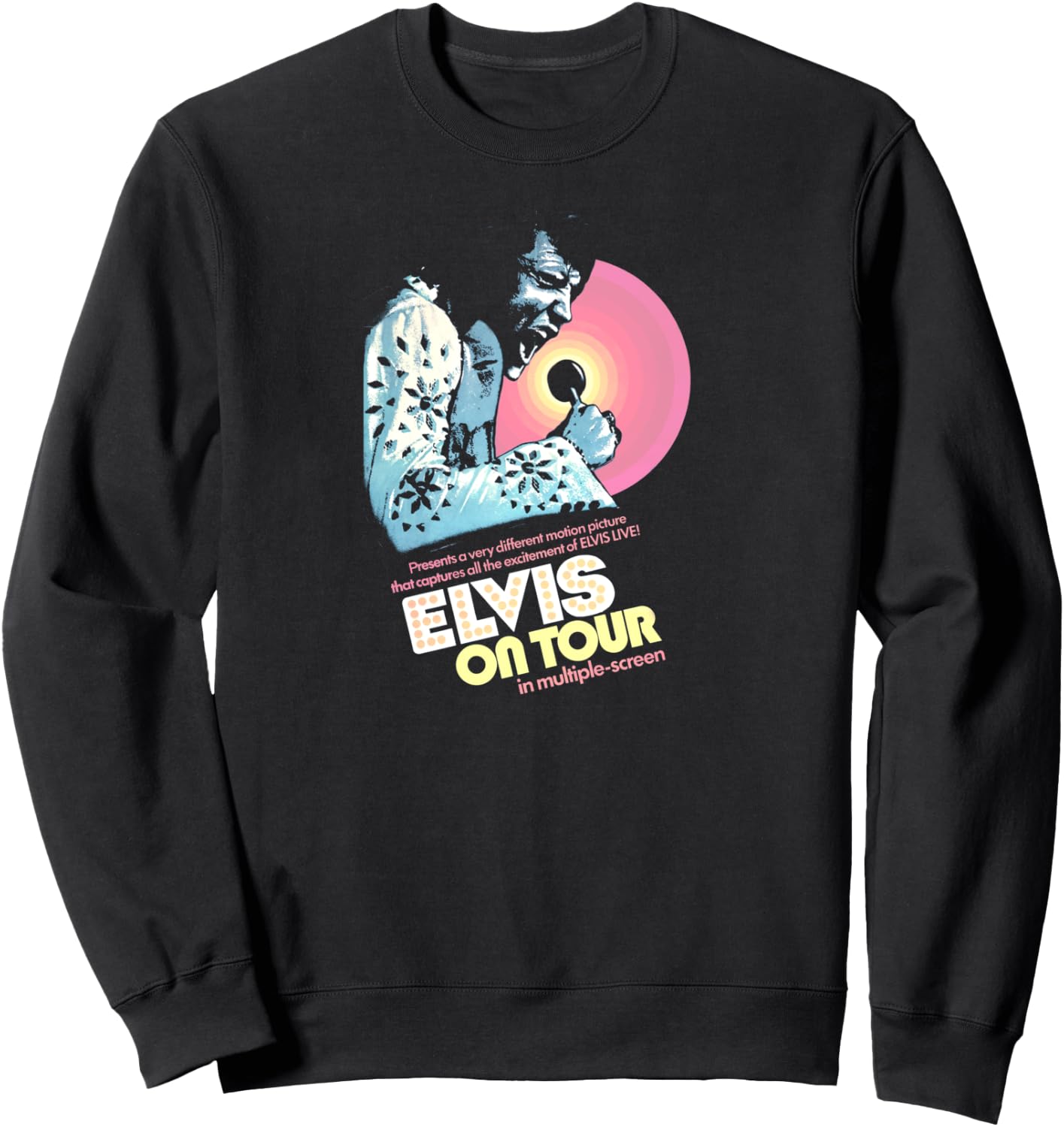 Elvis Presley On Tour Sweatshirt - Sweatshirt | Black