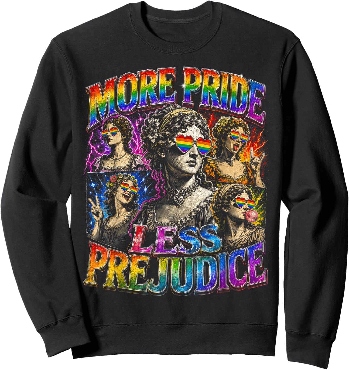 T-Shirt Sweatshirt - Sweatshirt | Black