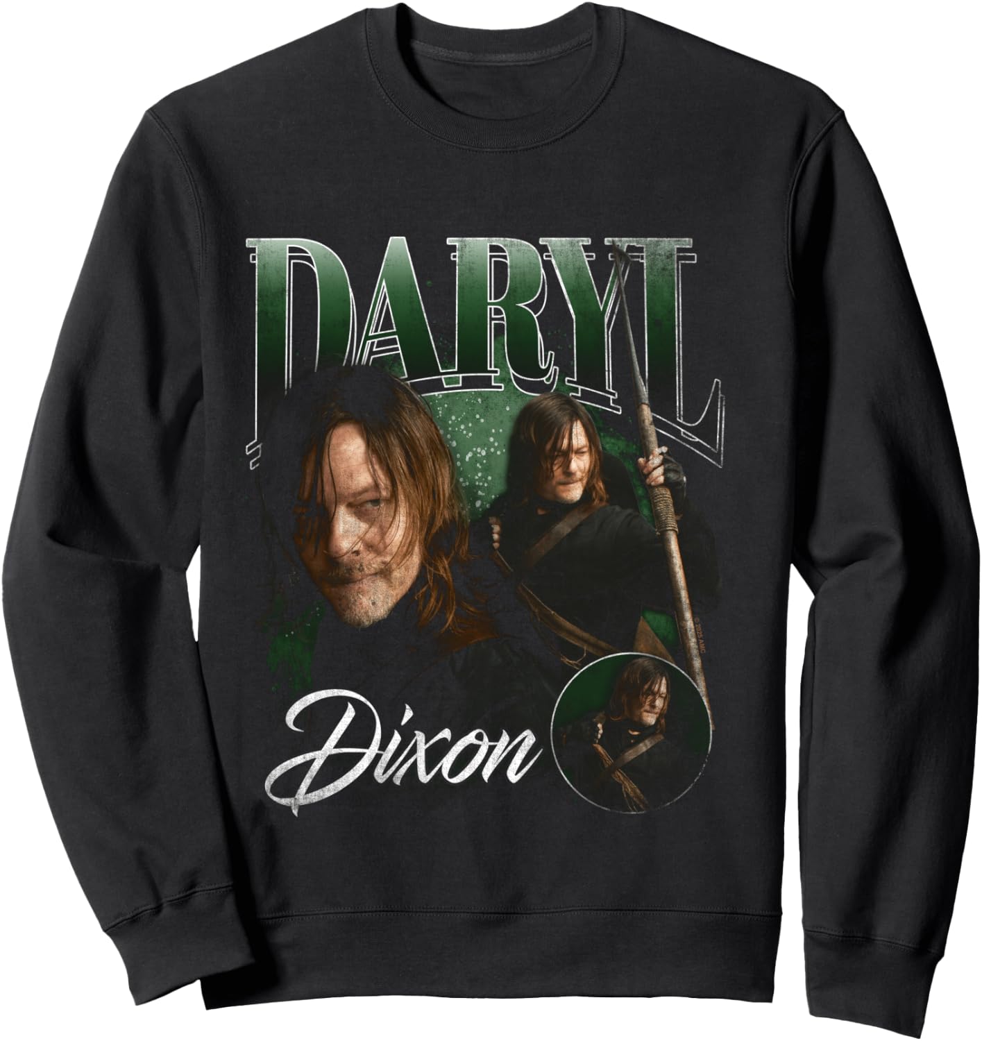 The Walking Dead - Daryl Dixon Daryl Homage Sweatshirt - Sweatshirt | Black