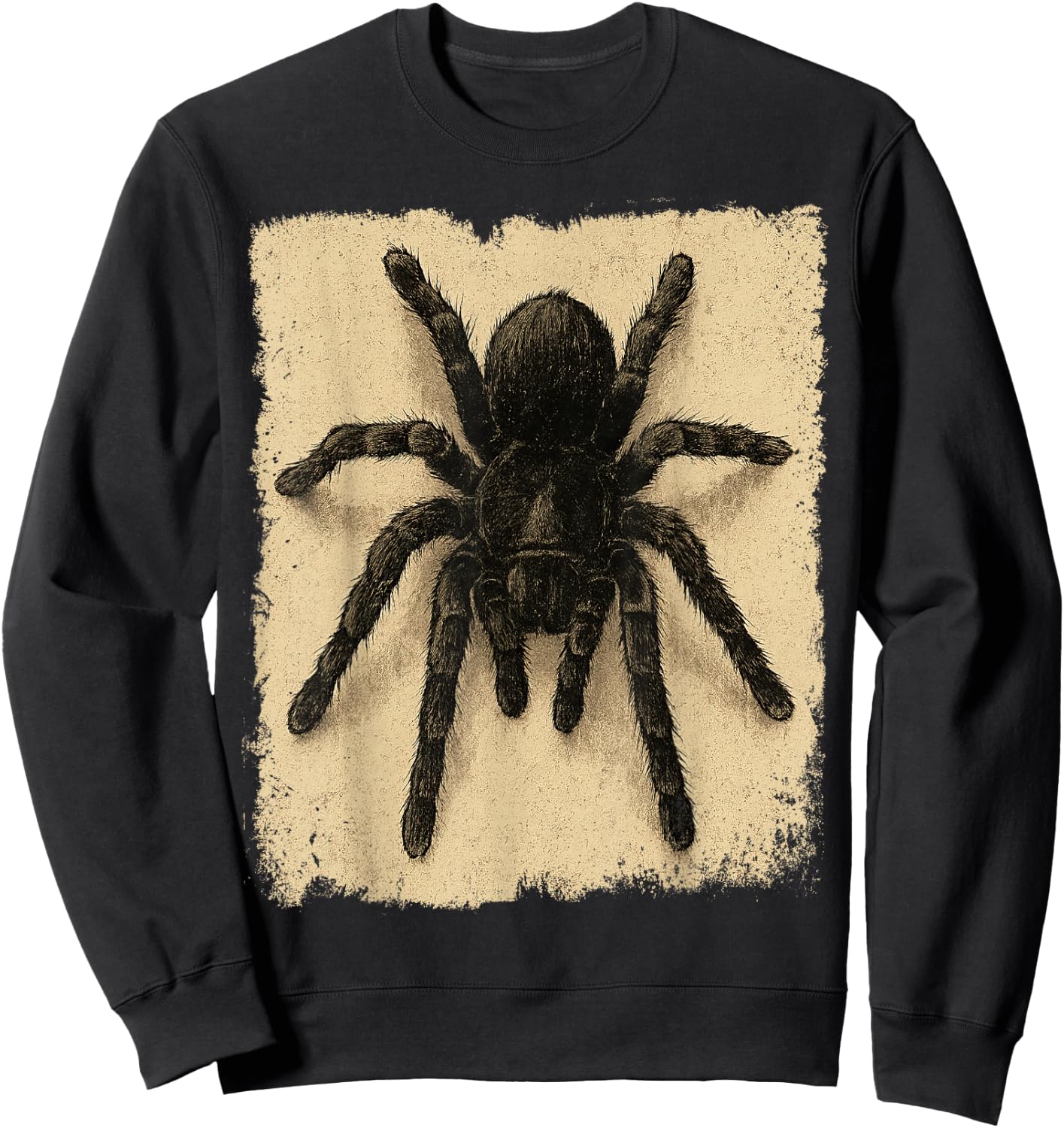 Brazilian Black Tarantula Hairy Spider Arachnid Lovers Sweatshirt - Sweatshirt | Black