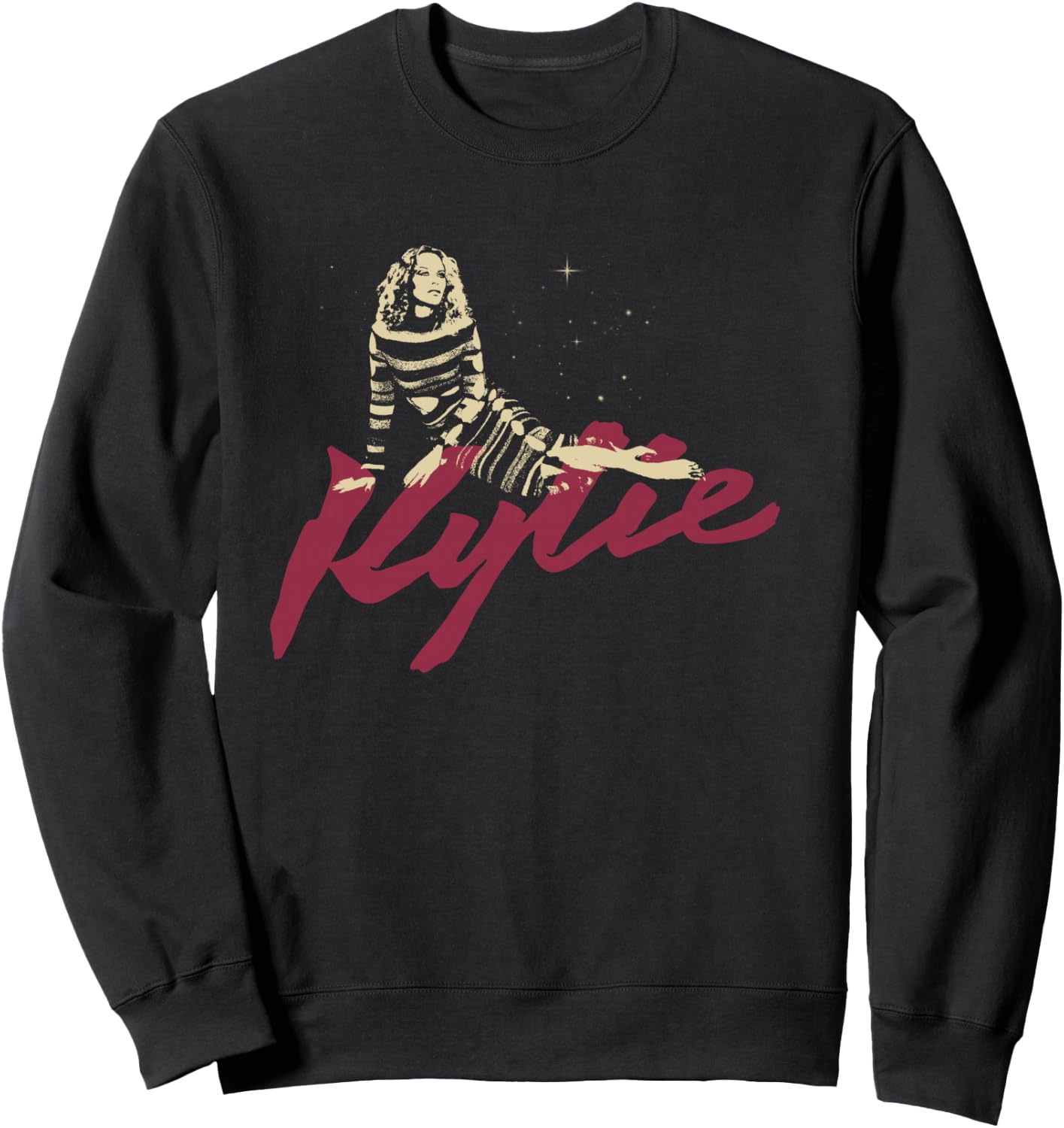 Kylie Minogue Disco Reclining Sweatshirt - Sweatshirt | Black