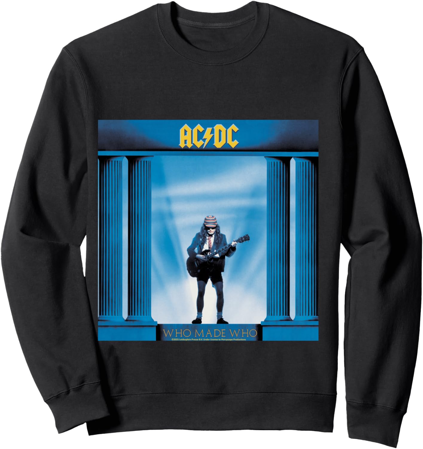 Hommage au Groupe de Musique AC/DC Who Made Who Manche Longue Sweatshirt - Sweatshirt | Black