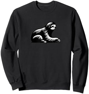 Paresseux - Animal préféré du zoo Sweatshirt - Sweatshirt | Black