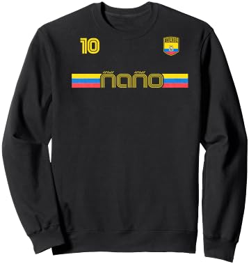 NANO Ecuador ñaño brother friend Ecuadorian flag Ecuador , Black, S Sweatshirt - Sweatshirt | Black
