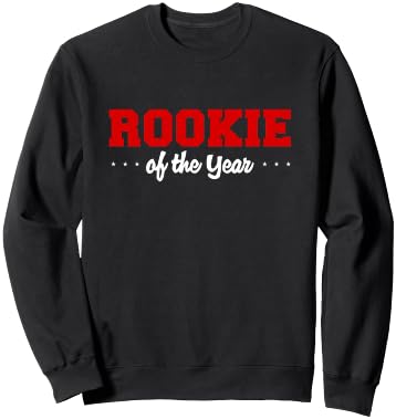 Rookie of the Year Clothing - Erwachsene , Schwarz, Kurzarm, Small Sweatshirt - Sweatshirt | Black