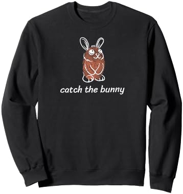 Bunny To Catch Sweatshirt - Sweatshirt | Black