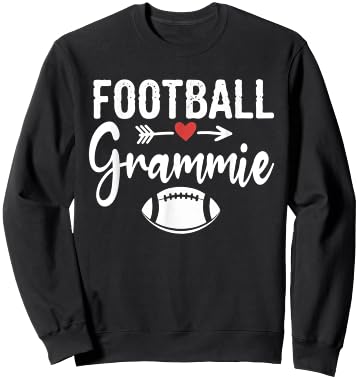 Football Grammie Sports Football Lover Sweatshirt - Sweatshirt | Black