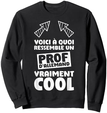 German Teacher Funny Quote German Teacher Sweatshirt - Sweatshirt | Black