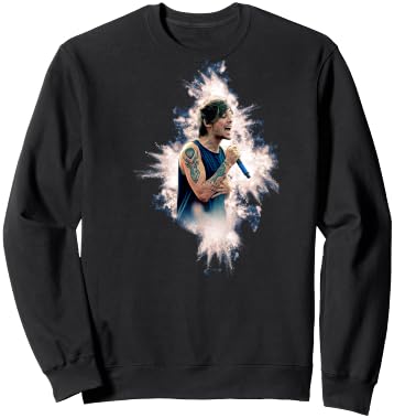 Louis Tomlinson of One Direction Murrayfield Stadium 2014 , Black, S Sweatshirt - Sweatshirt | Black