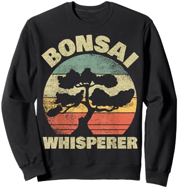 Bonsai Whisperer - Japanese Bonsai Tree - Horticulturist Sweatshirt - Sweatshirt | Black