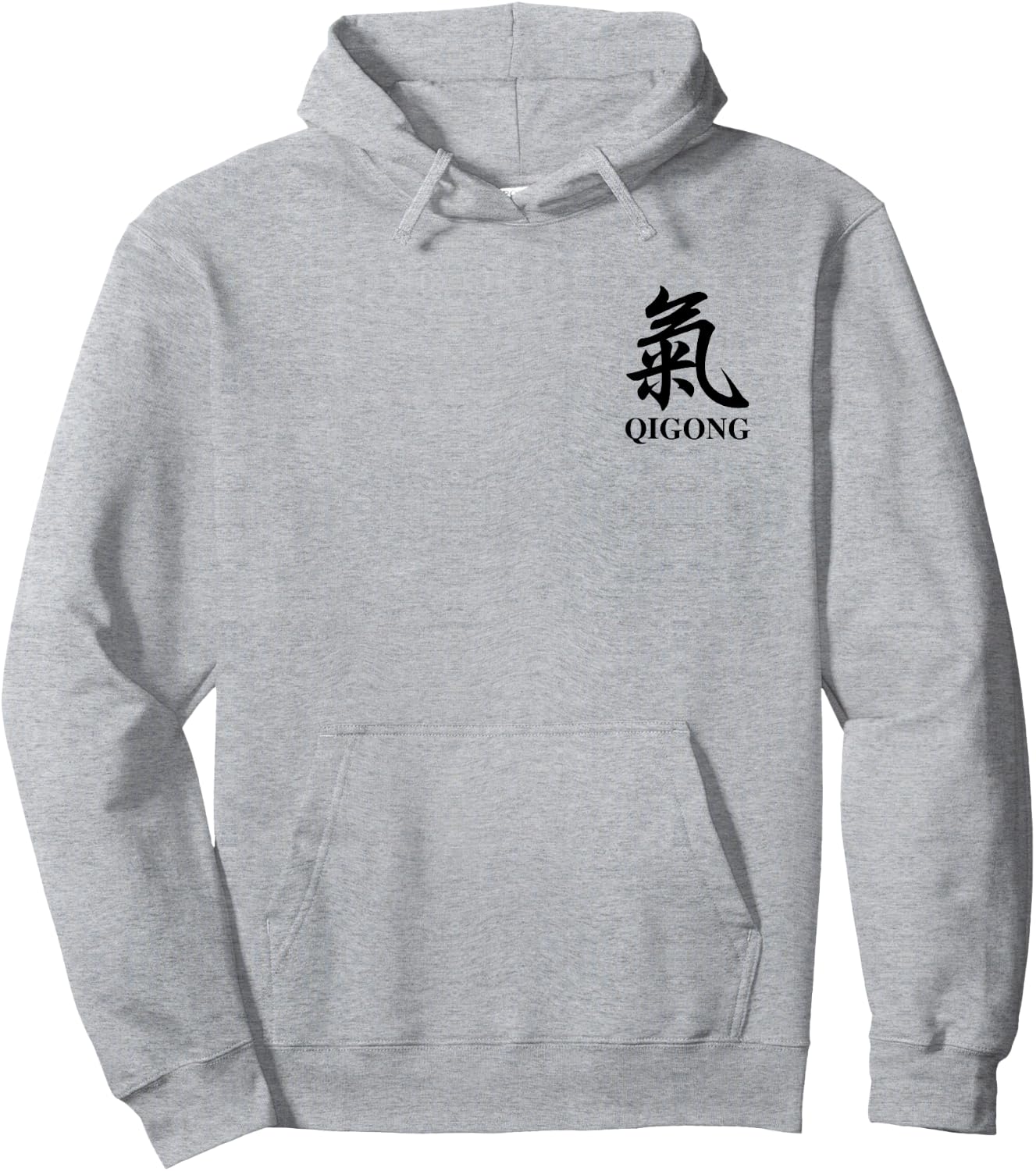 "Qi" Tai Chi Qigong Chinese Martial Art Hoodie - Hoodie | Ash