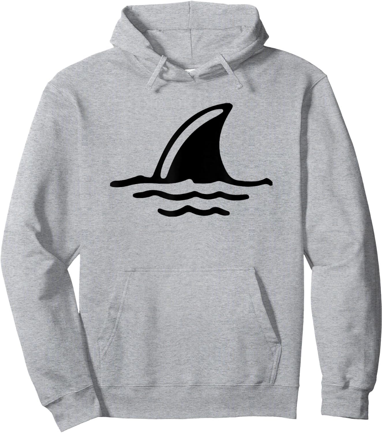 Cool Shark Fin - For Kids Shark Hoodie - Hoodie | Ash