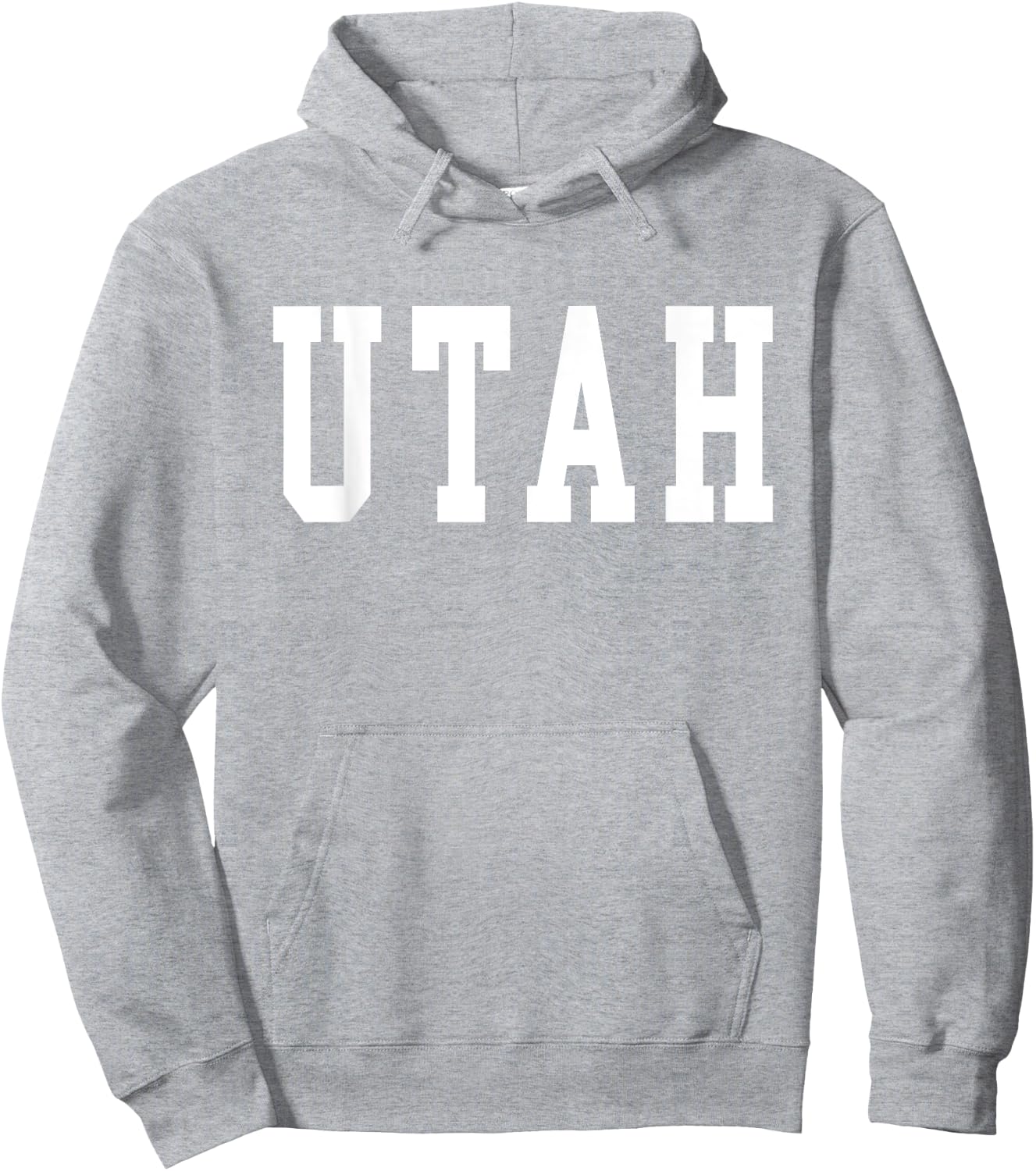 Vintage Utah Men Utah Women Retro UT Red Utah State Gift Hoodie - Hoodie | Ash
