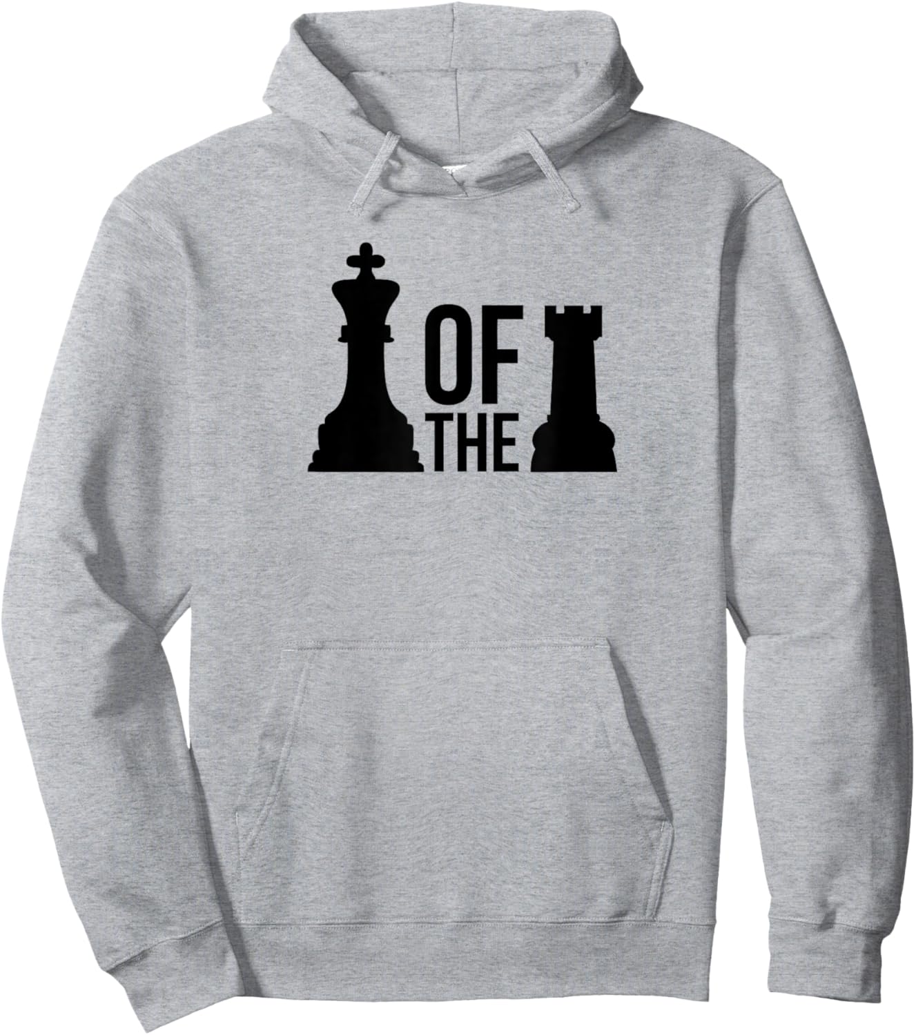 Funny King of the Castle Chess Piece Master Shirt Gift Hoodie - Hoodie | Ash